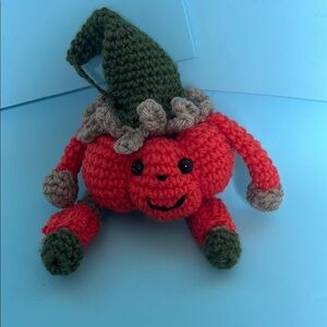 Handmade Crochet Pumpkin Plush